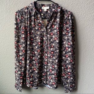 See U Soon | Anthropology | Floral Blouse | Size S | NWT